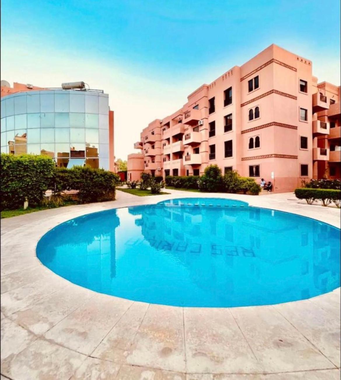 Appartement Malak - Residence Avec Piscine, Wifi, Gardien H24 Маракеш Екстериор снимка